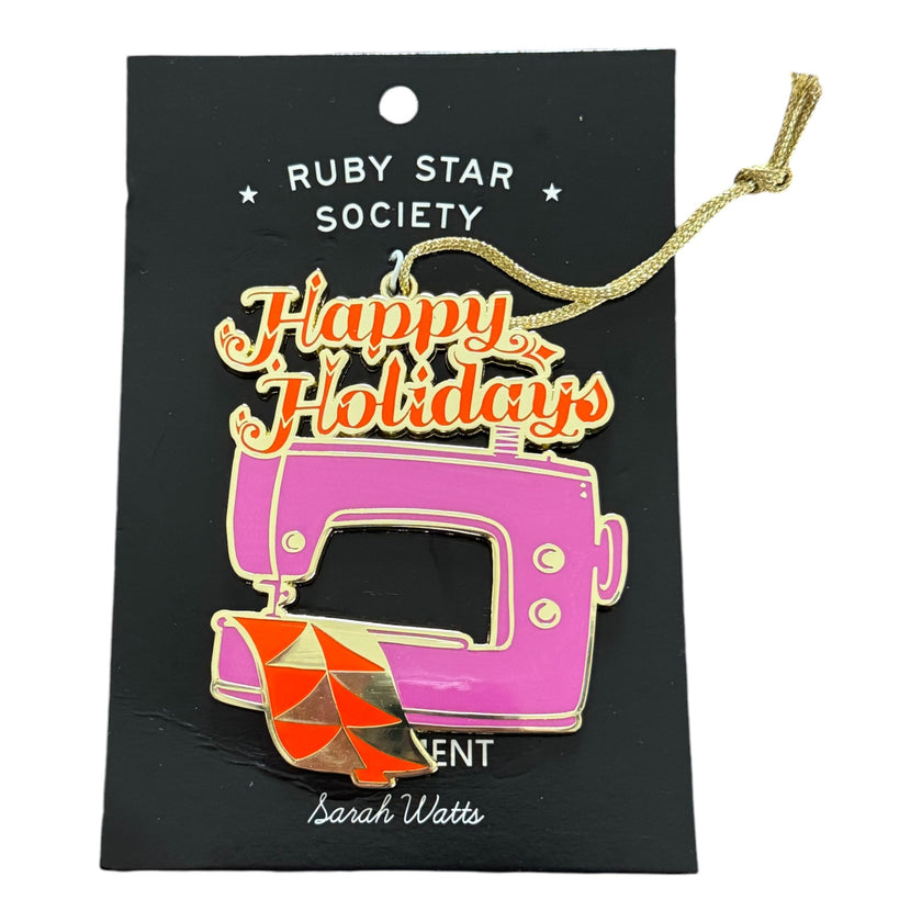Ruby Star Society Ornament Holiday Sewing by Sarah Watts