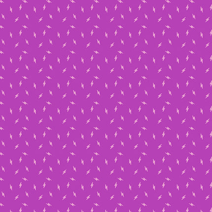 Atomic by Libs Elliott - Lightning Bolt Grape Crush - sold by the half yard