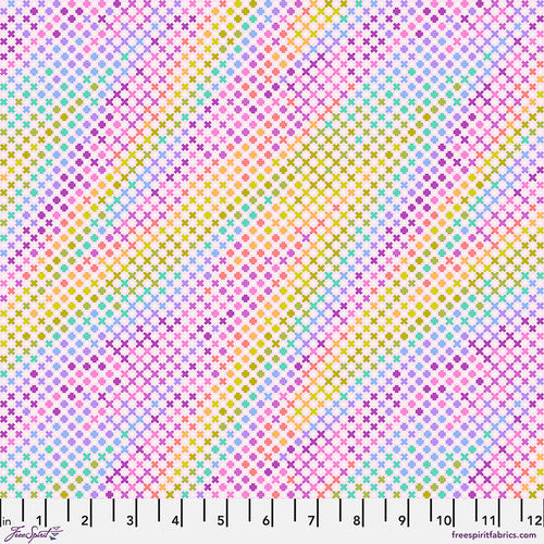 ROAR! by Tula Pink - Northern Lights Blush - sold by the half yard