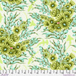 Floral Reef by Tula Pink - Shadow Sharks - Seagrass - sold by the half yard