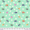 Floral Reef by Tula Pink - School Crossing - Seafoam - sold by the half yard