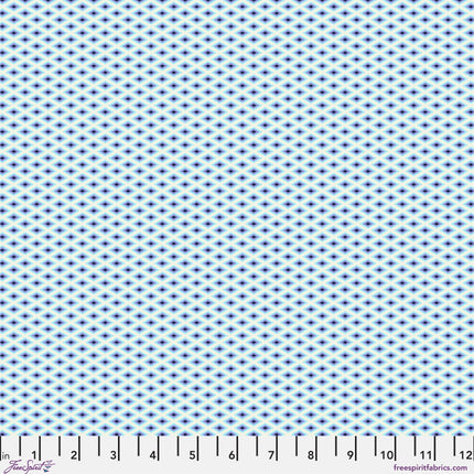 Floral Reef by Tula Pink - Lighthouse Windows - Marine - sold by the half yard