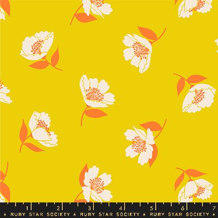 Juicy by Melody Miller - Fluttering Golden Hour - sold by the half yard