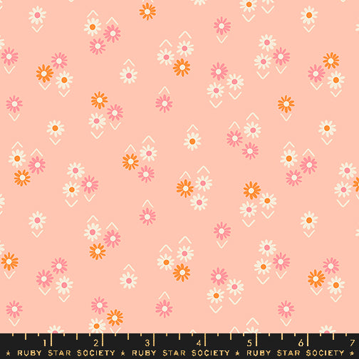 Juicy by Melody Miller - Baby Flowers Golden Hour - sold by the half yard