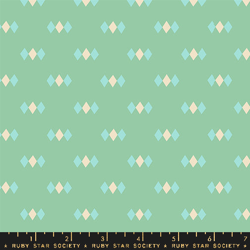 Juicy by Melody Miller - Diamonds Moss - sold by the half yard