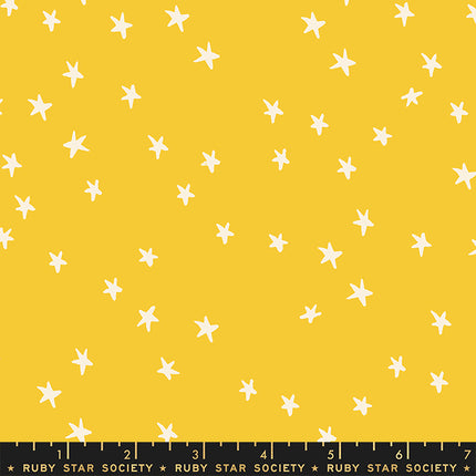 Starry by Alexia Abegg - Sunshine - sold by the half yard