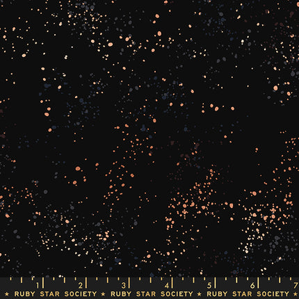 WIDEBACK Speckled Wide 108in by Ruby Star Society - Black - sold by the half yard