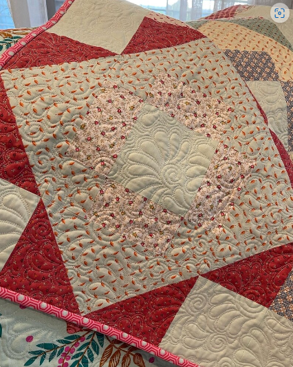 Meadowland Quilt (appx 64”x80”)
