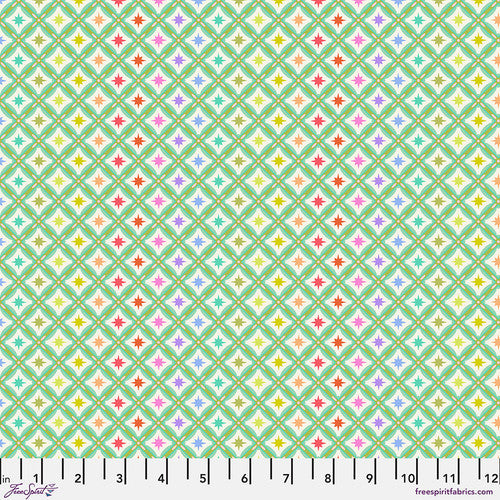 ROAR! by Tula Pink - Stargazer Mint - sold by the half yard