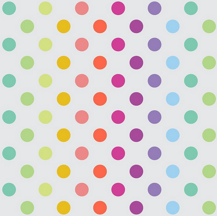 Tula Pink True Colors - Graywork - Disco Poms - Whisper - sold by the half yard