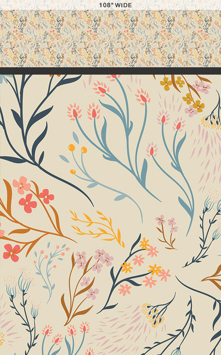 WIDEBACK Hillside Meadow 108in by AGF Studio - sold by the half yard