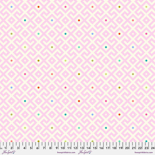 WIDEBACK Mama Geo 108in sateen by Tula Pink - Dawn - sold by the half yard