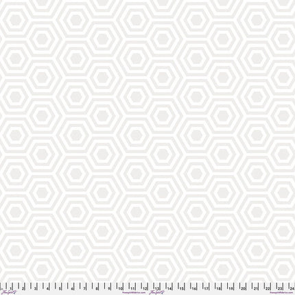 WIDEBACK Hexy XL 108in sateen by Tula Pink - Snowfall - sold by the half yard