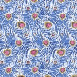 WIDEBACK Liberty 107in premium backing - Peacock Dance C - sold by the half yard