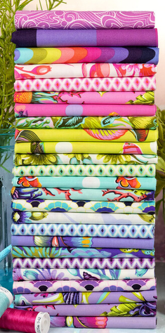 Floral Reef by Tula Pink - 25-piece fat quarter bundle (factory pre-cuts)