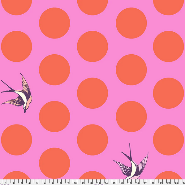 Tula Pink Freefall backing sateen - True Colors 2025 - Honey - sold by Half Yard