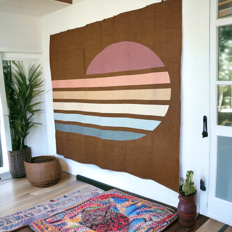 Retro 70s Sun Quilt